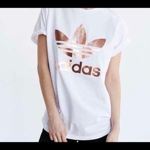Adidas Originals Rose Gold Trefoil Tee